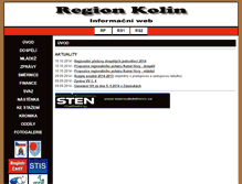 Tablet Screenshot of kolin.stcstolnitenis.cz